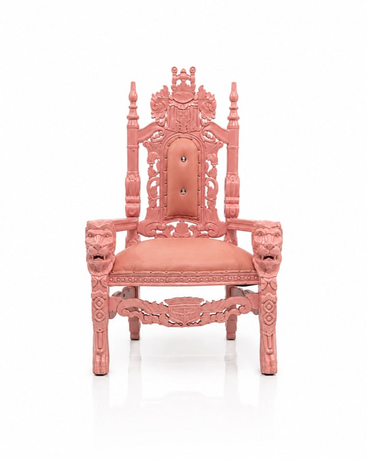 Pink Princess Throne studio prop