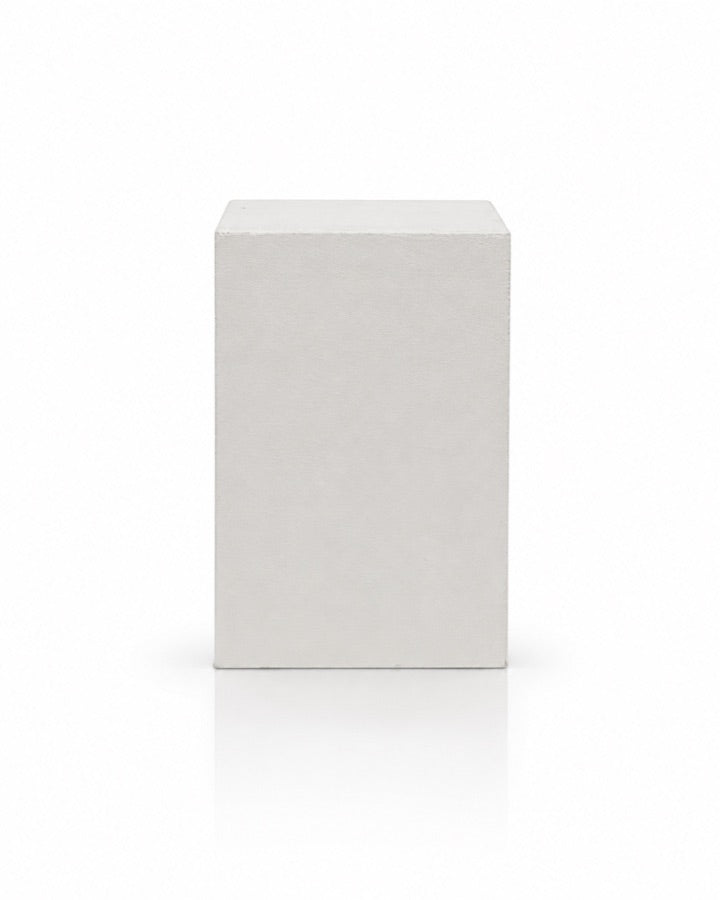 White Posing Cube studio prop