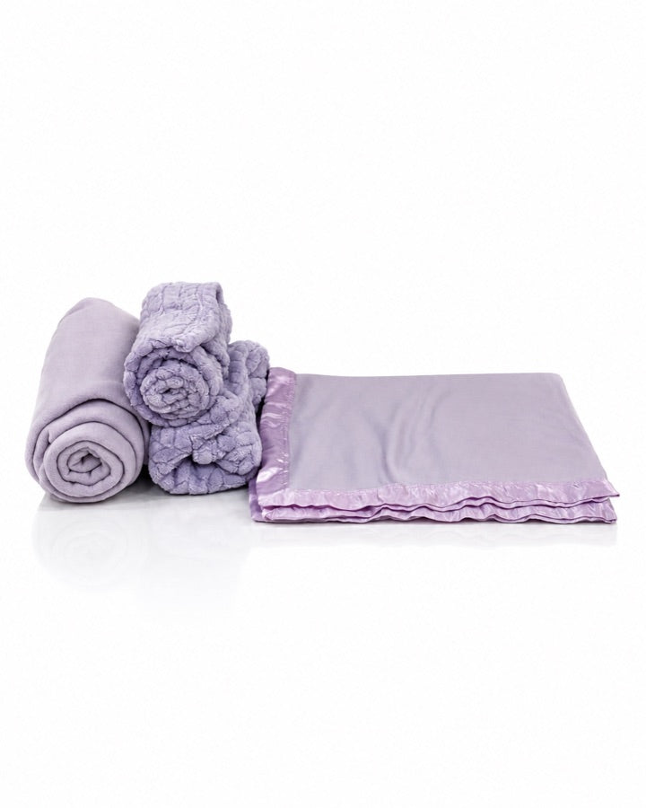 Lavender Wraps & Blankets studio prop