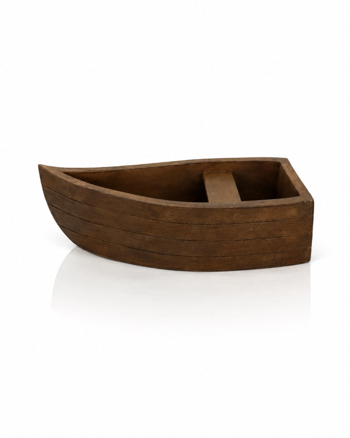 Rustic Newborn Boat studio prop