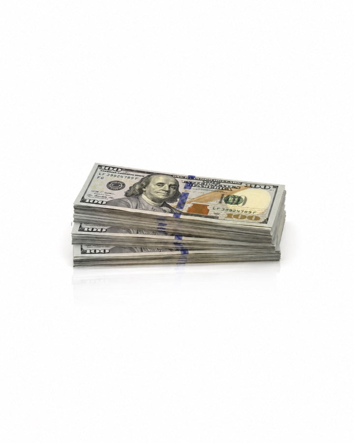 Movie Money Stack studio prop