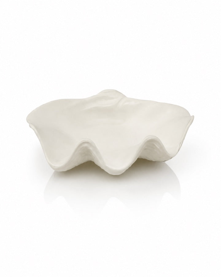 White Shell Bowl studio prop