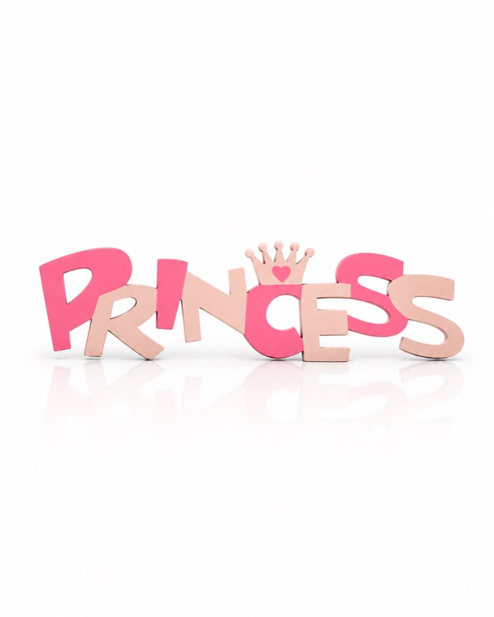 Pink Princess Sign studio prop