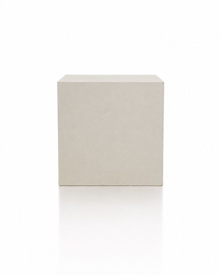 Tall White Posing Cube studio prop