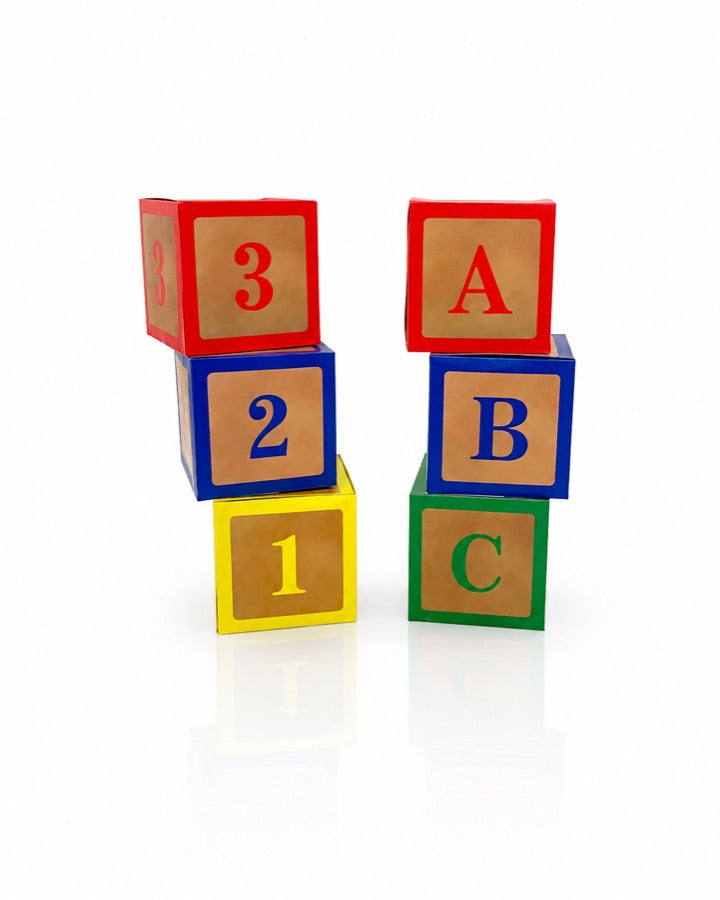 ABC & 123 Blocks studio prop
